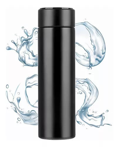 ♨️ Termo Inteligente Acero Inoxidable con Indicador de Temperatura LED